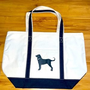 The Black Dog Canvas Tote